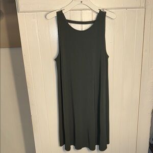 LOFT Sleeveless Green Dress